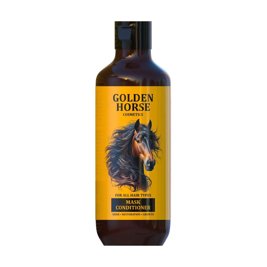 Маска-кондиціонер для волосся Golden Pharm Golden Horsе 4D Power Mask Conditioner, 400 мл