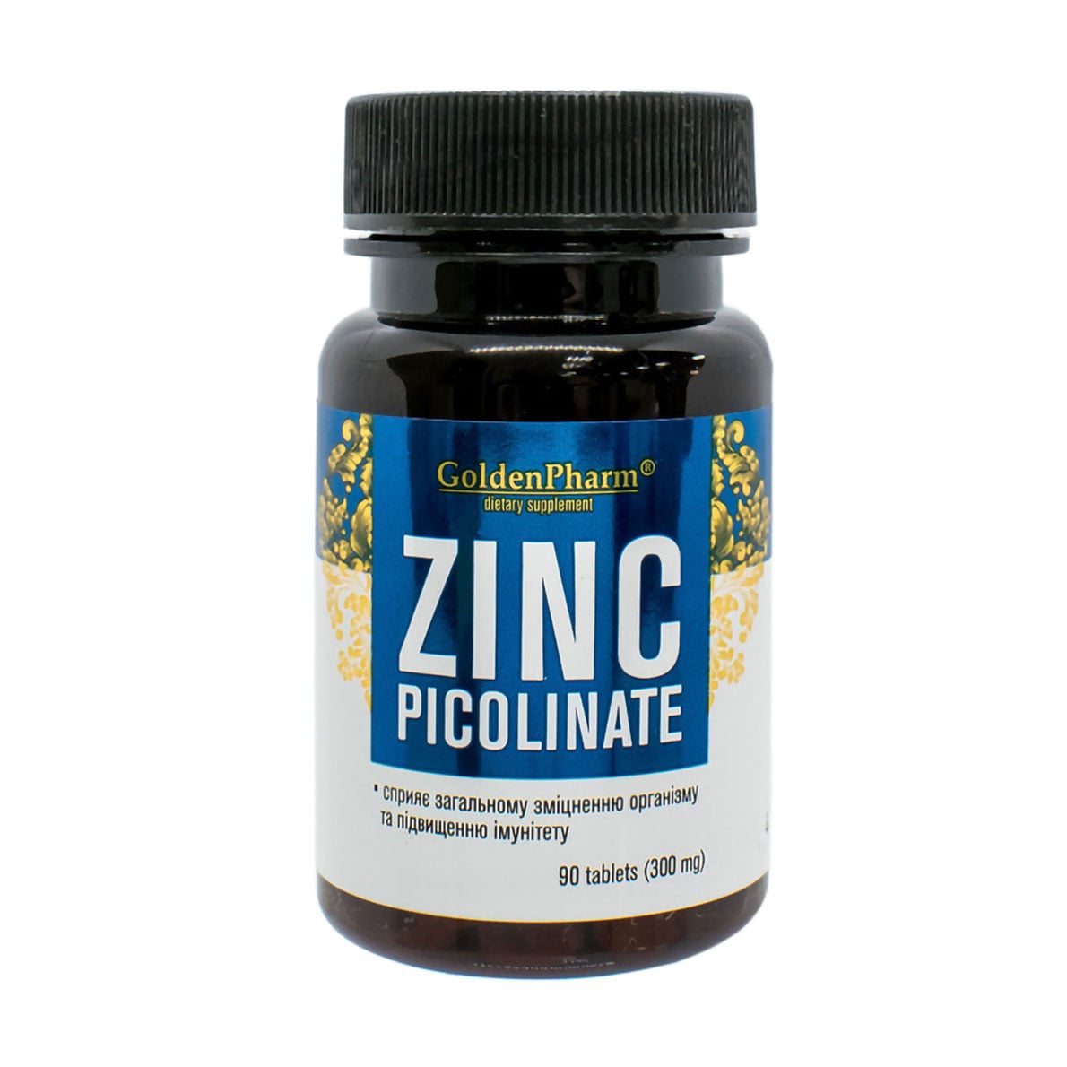 Цинк піколінат Golden Pharm Zinc Picolinate, 90 таблеток